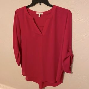 Hot Pink Woman Top XL used like new